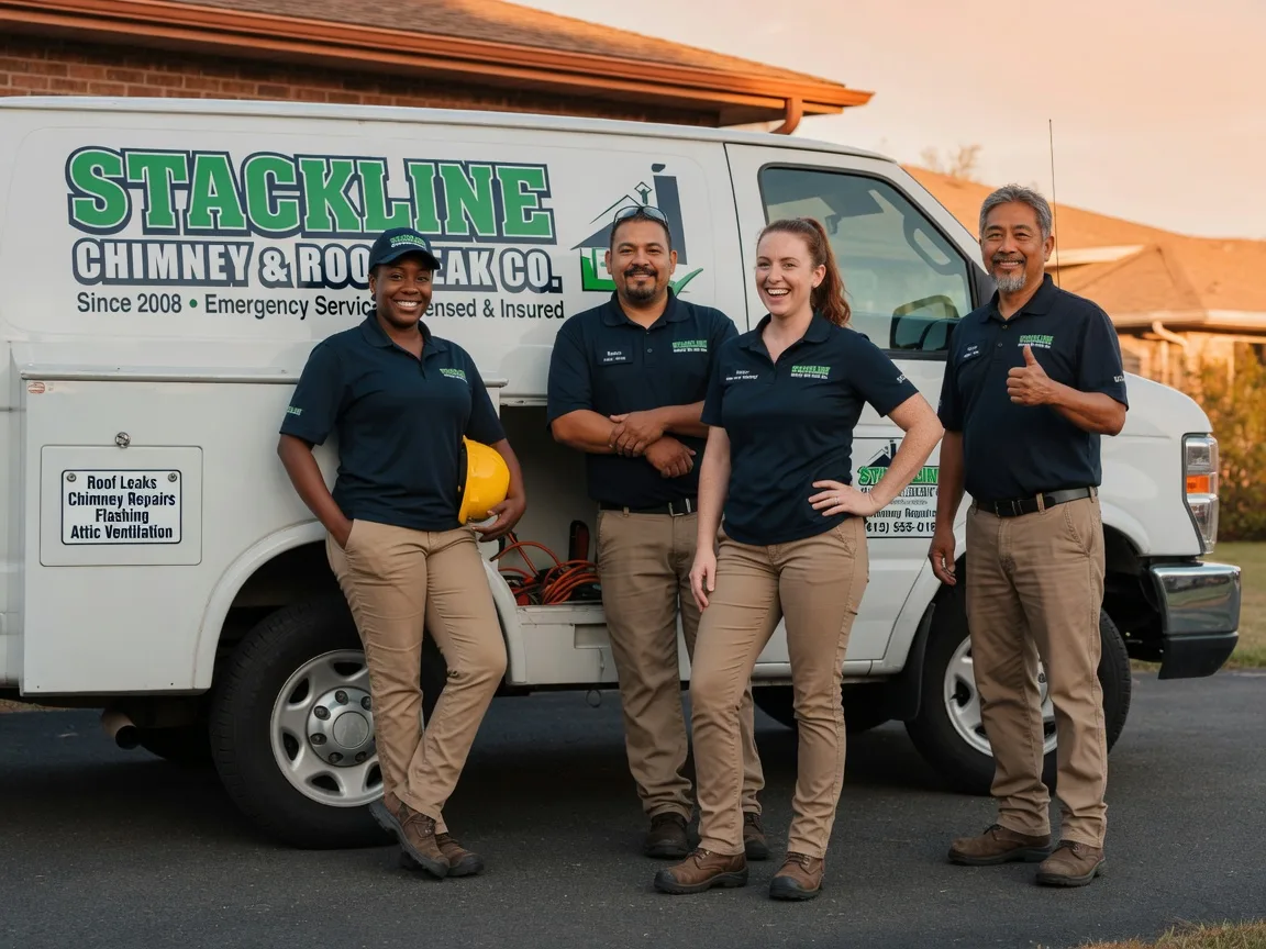 Chimney flashing repair company in Galesburg, KS